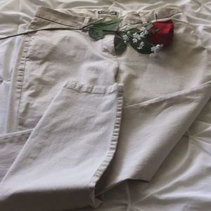Light beige (cream) pants